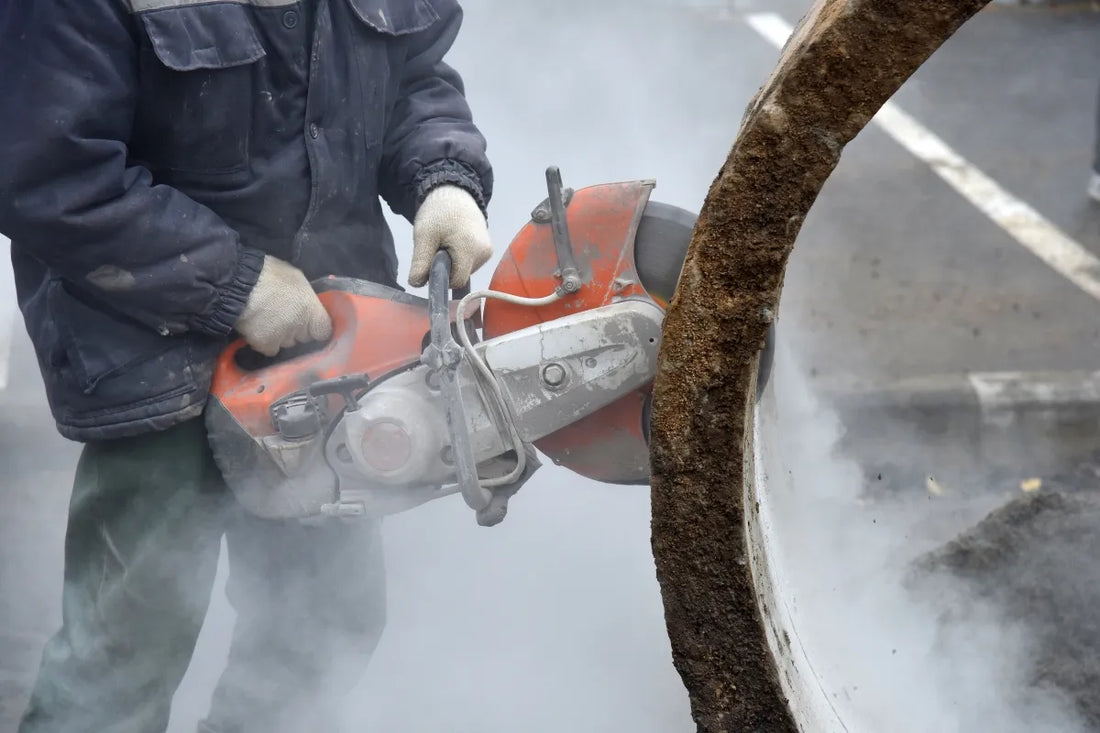 come si taglia il cemento armato