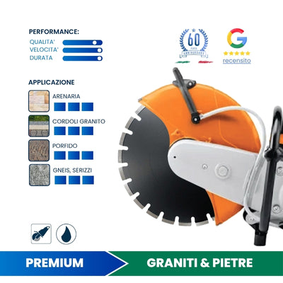 tagliare granito disco