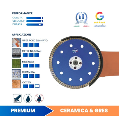 tagliare piastrelle gres