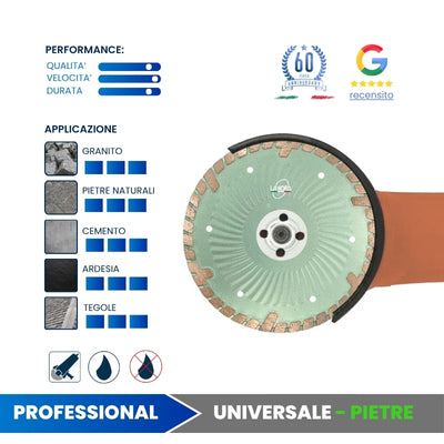 disco diamantato per pietra naturale