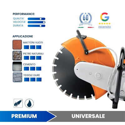 disco diamantato mototroncatore