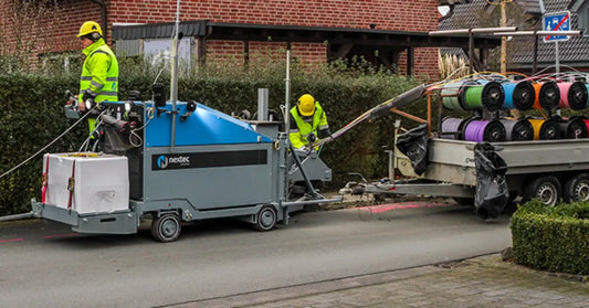 DIAMOND TRENCHING : POSA DI FIBRA OTTICA
