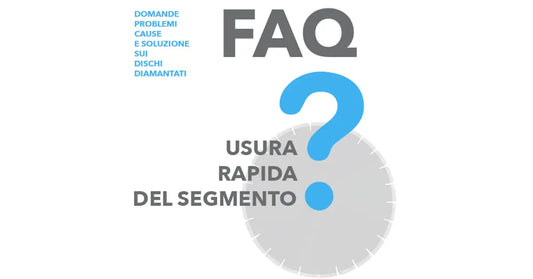 F.A.Q. | IL DISCO DIAMANTATO DURA TROPPO POCO?