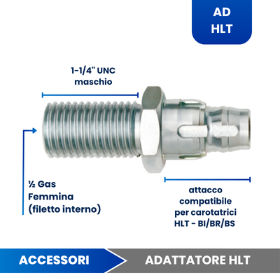 ADATTATORE HLT BI/BR/BS