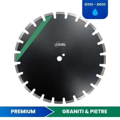 Disco diamantato per granito mototroncatrici