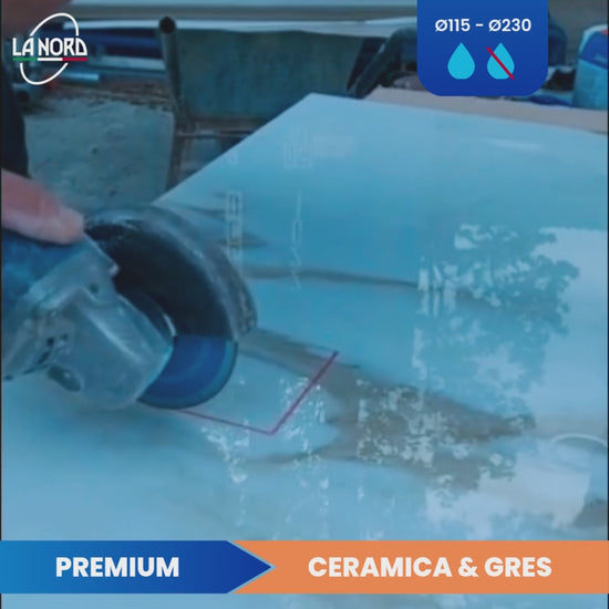 Disco diamantato gres porcellanato