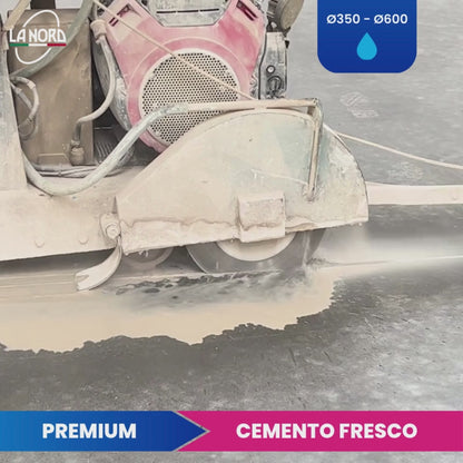 Disco diamantato cemento fresco