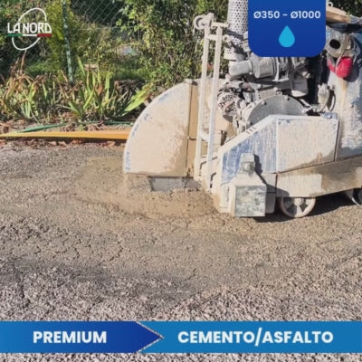 Mola diamantata microtrincea